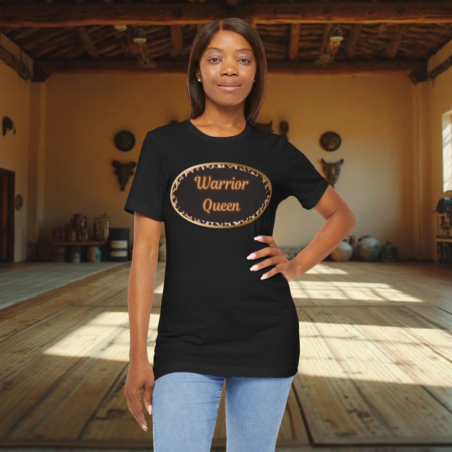Warrior Queen -Empowering Unisex Tee for Activism & Solidarity | Inspirational Shirts, Casual Wear, Gift for Change Makers, Unique Statement Piece