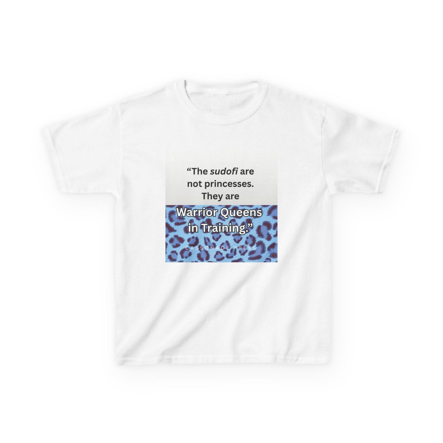 Sudofi Kids Tee - Empowering Cotton T-Shirt, Gifts for Girls, Birthday Outfits, Inspirational Apparel, Unique Kids Clothing