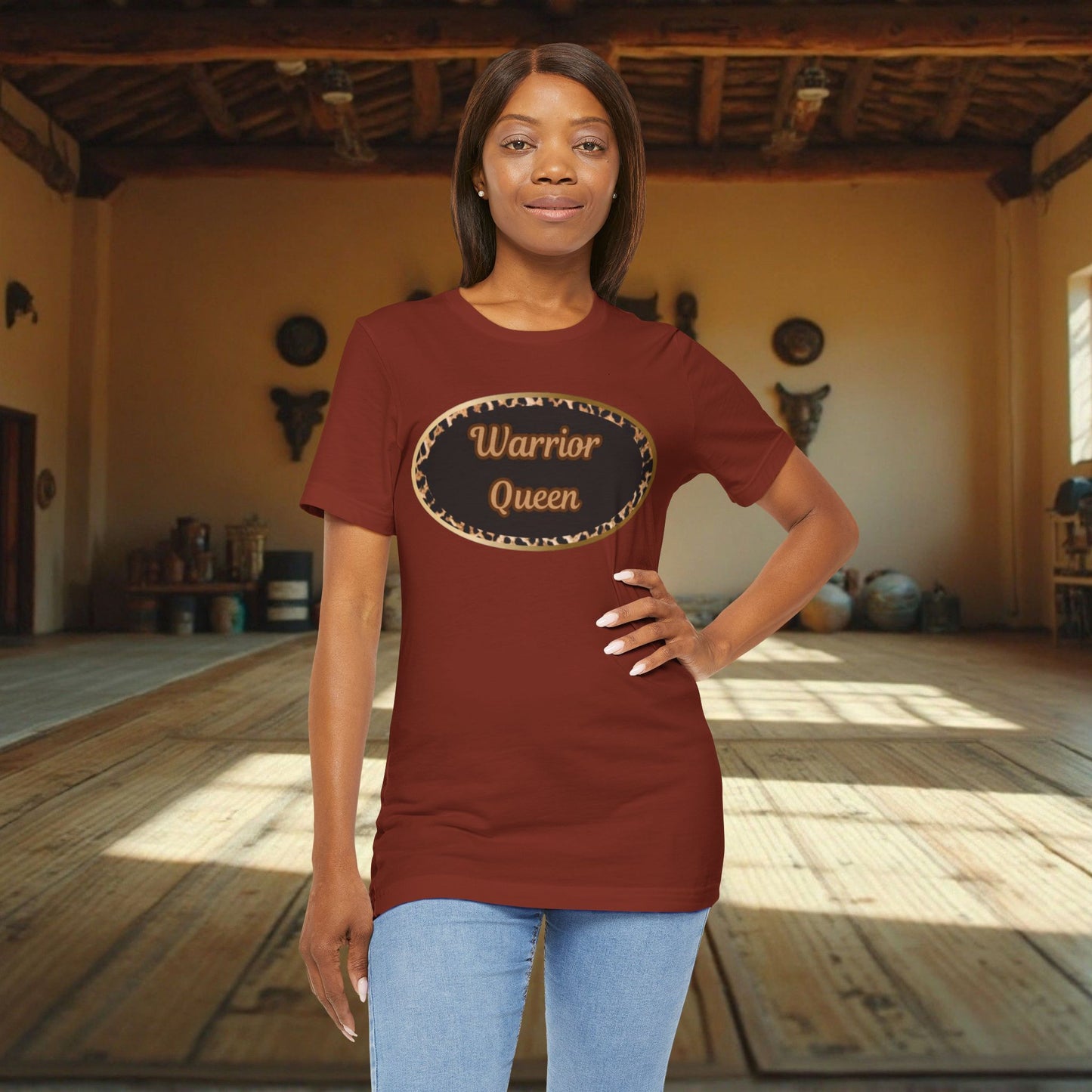 Warrior Queen -Empowering Unisex Tee for Activism & Solidarity | Inspirational Shirts, Casual Wear, Gift for Change Makers, Unique Statement Piece